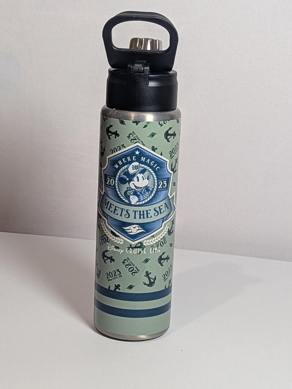 Disney Cruise Line Tervis 2023 Bottle 24 Oz NEW/UNUSED Discontinued